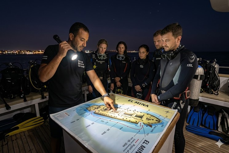 Susanna Wreck Night Dive - Sunny Beach